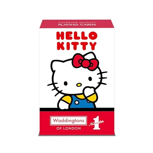 Hello Kitty Playing Cards - 8 years and up 52 high quality playing cards, plus 2 jokers