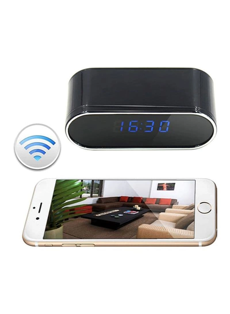 Table Clock Surveillance Security Camera 1080P