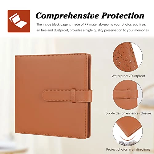 Instax Square 288 Pockets Faux Leather Photo Album