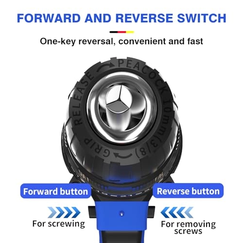 Cordless Drill - 21V 45Nm 26pcs Bits