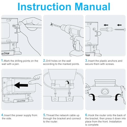 Starlink Gen 3 Mount - 1 piece(s) Starlink Gen 3 Router (UTR-32)