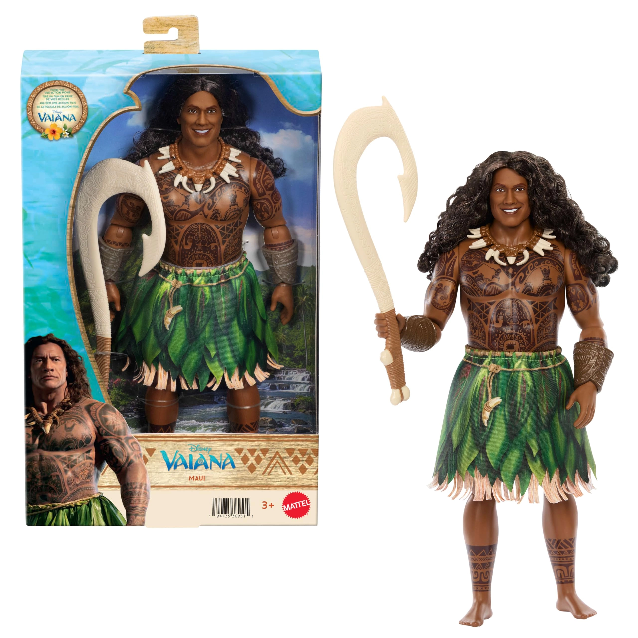 Mattel Moana Doll - Project Canon Demigod Posable