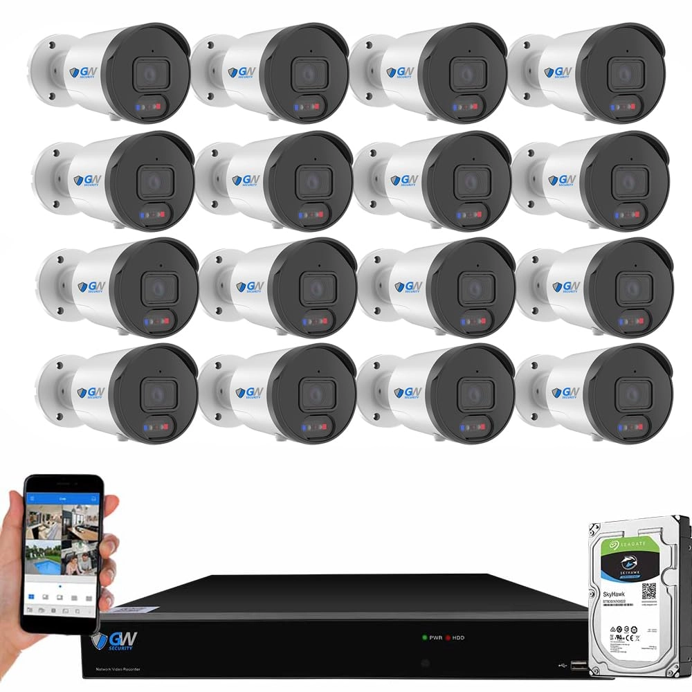 GW42-4216P-2 - 16 channels + GW802302T - 8MP