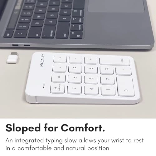 2.4G Wireless Numeric Keypad USB C - scissor switches