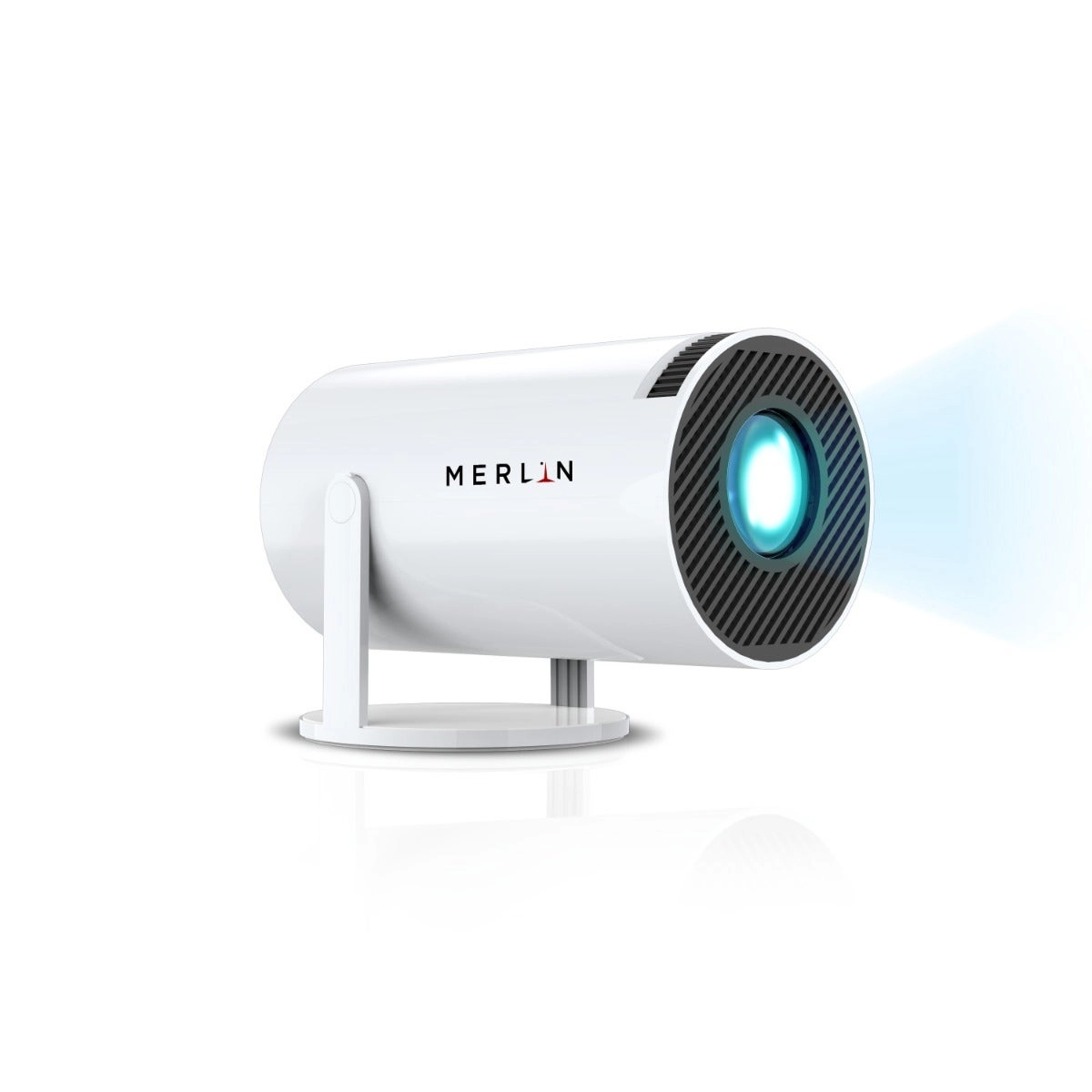 Merlin Smart Android HD Portable Projector - Wi-Fi Screen Mirroring
