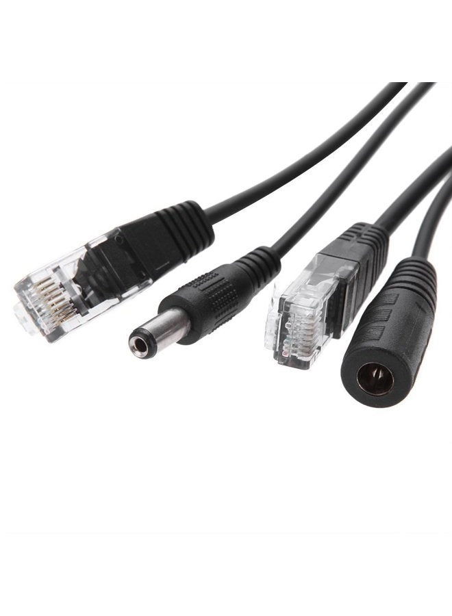 PoE Injector - 12Vdc 10/100Mbps + Splitter