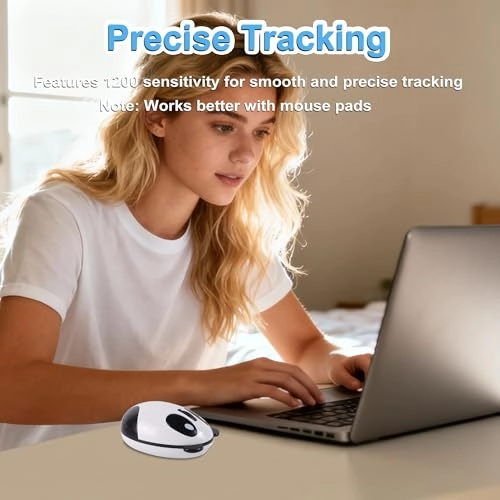 CHUYI Panda Mouse - Wireless Rechargeable Silent