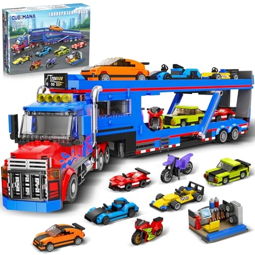City Car Transporter Truck - 1041 pcs