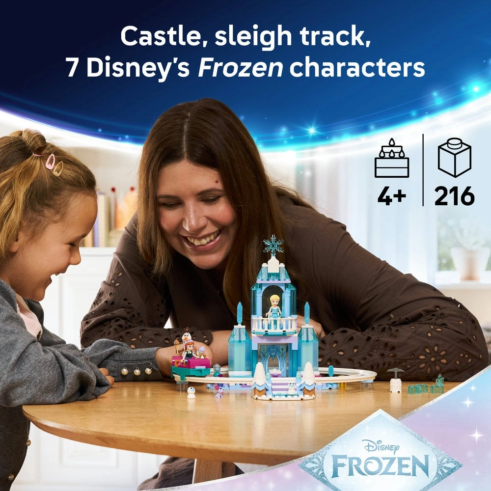 Disney Frozen Elsa's Ice Castle & Snow Ride Adventure (43281)