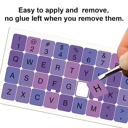 Universal English Keyboard Stickers - US