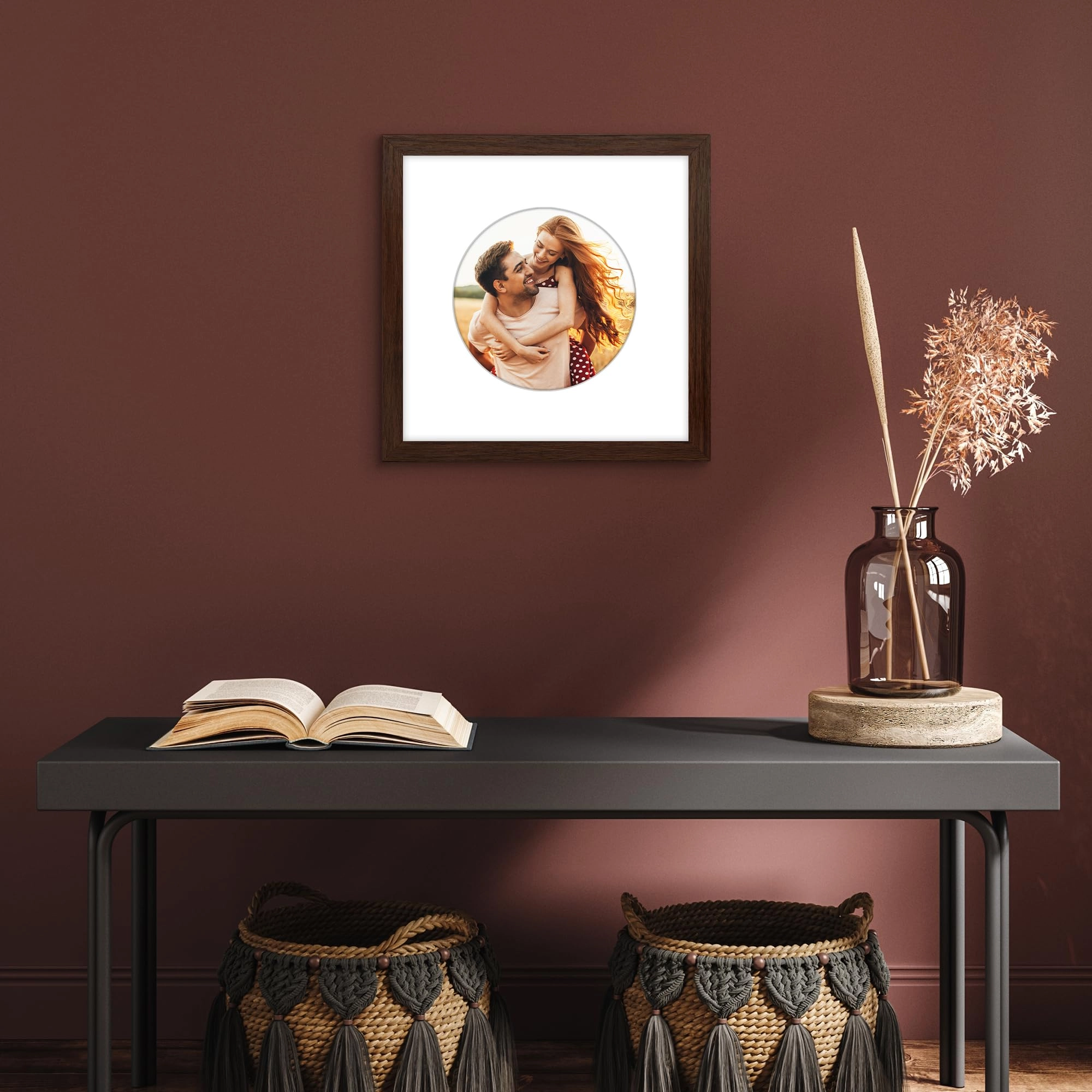 MW1212WALNUT88CIR - 8x8