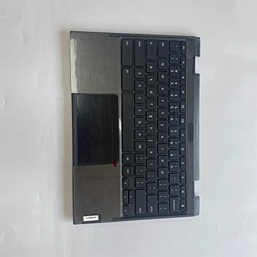 300E 2nd Gen AST - Replacement Laptop Upper Case Palmrest Non-Backlit Keyboard Assembly Black