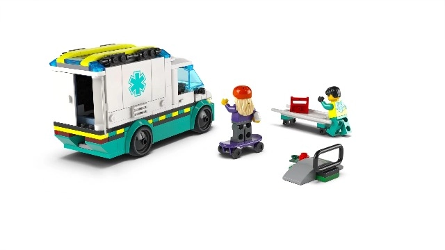 LEGO City Emergency Ambulance (60451) - Vehicle
