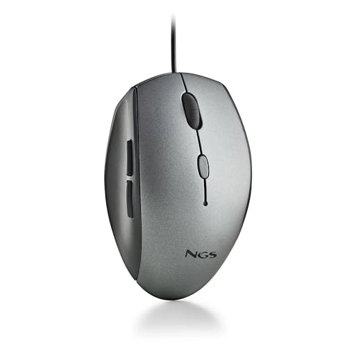 Moth Gray Optical Mouse - USB