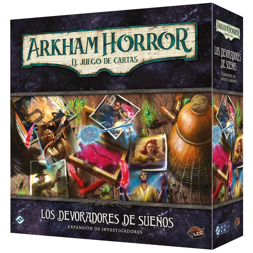 Fantasy Flight Games Arkham Horror LCG: Dream Devourers - Seekers Expansion - Card Game (Spanish)