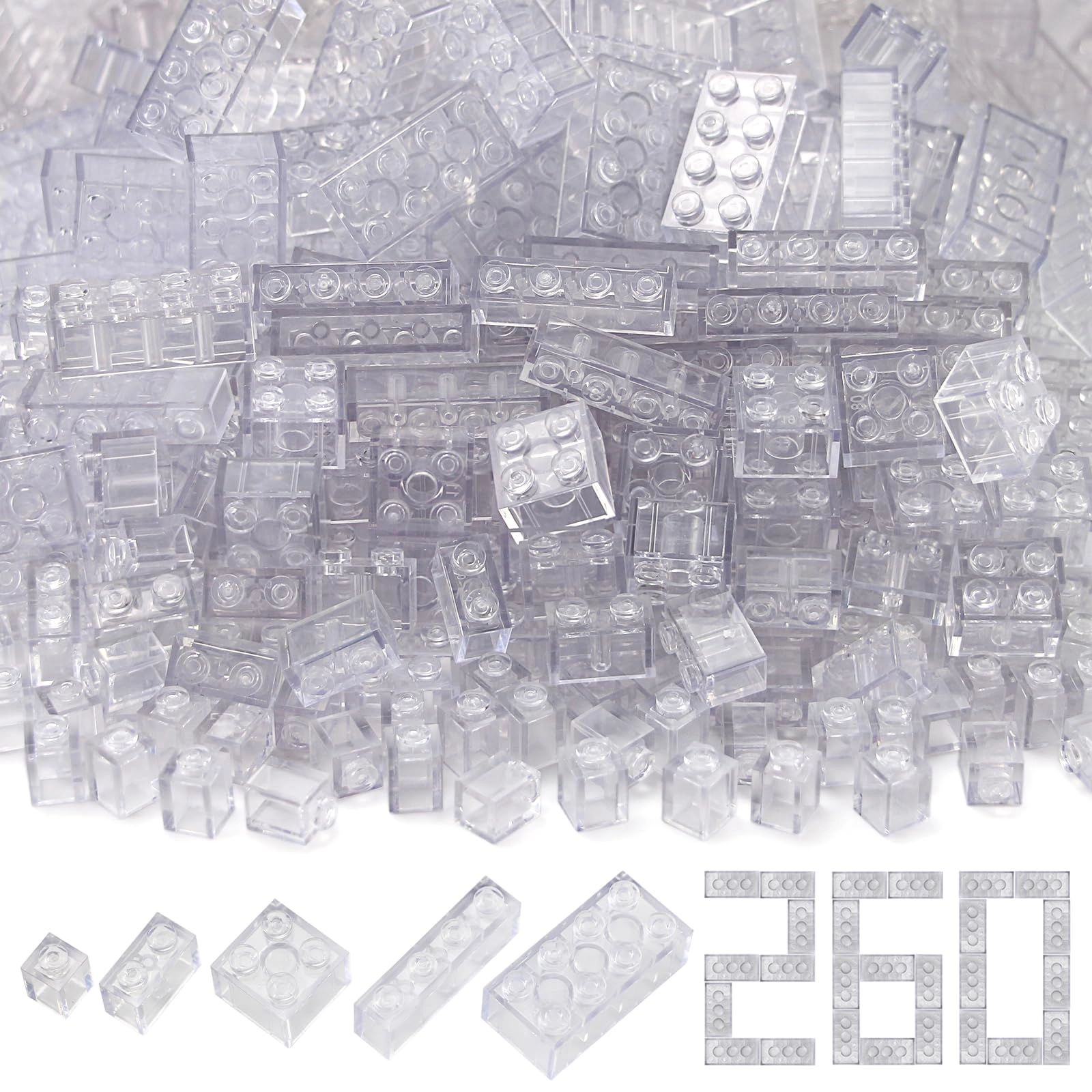 Bricks Set - 260 pcs