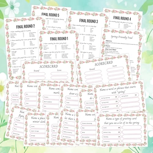 Friendly Feud Game - English 12 years and up