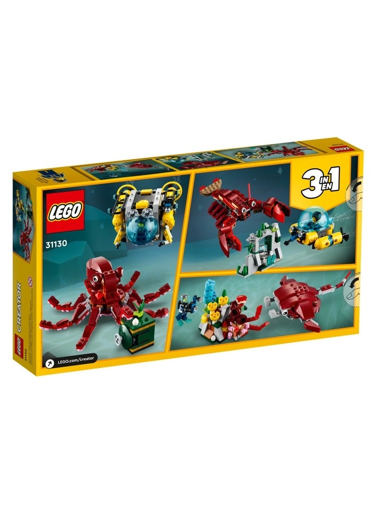 Creator 3in1 Sunken Treasure Mission (31130)