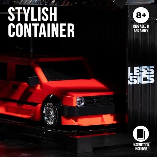 Golf MK2 - 479 pcs 1:32 Red/Black