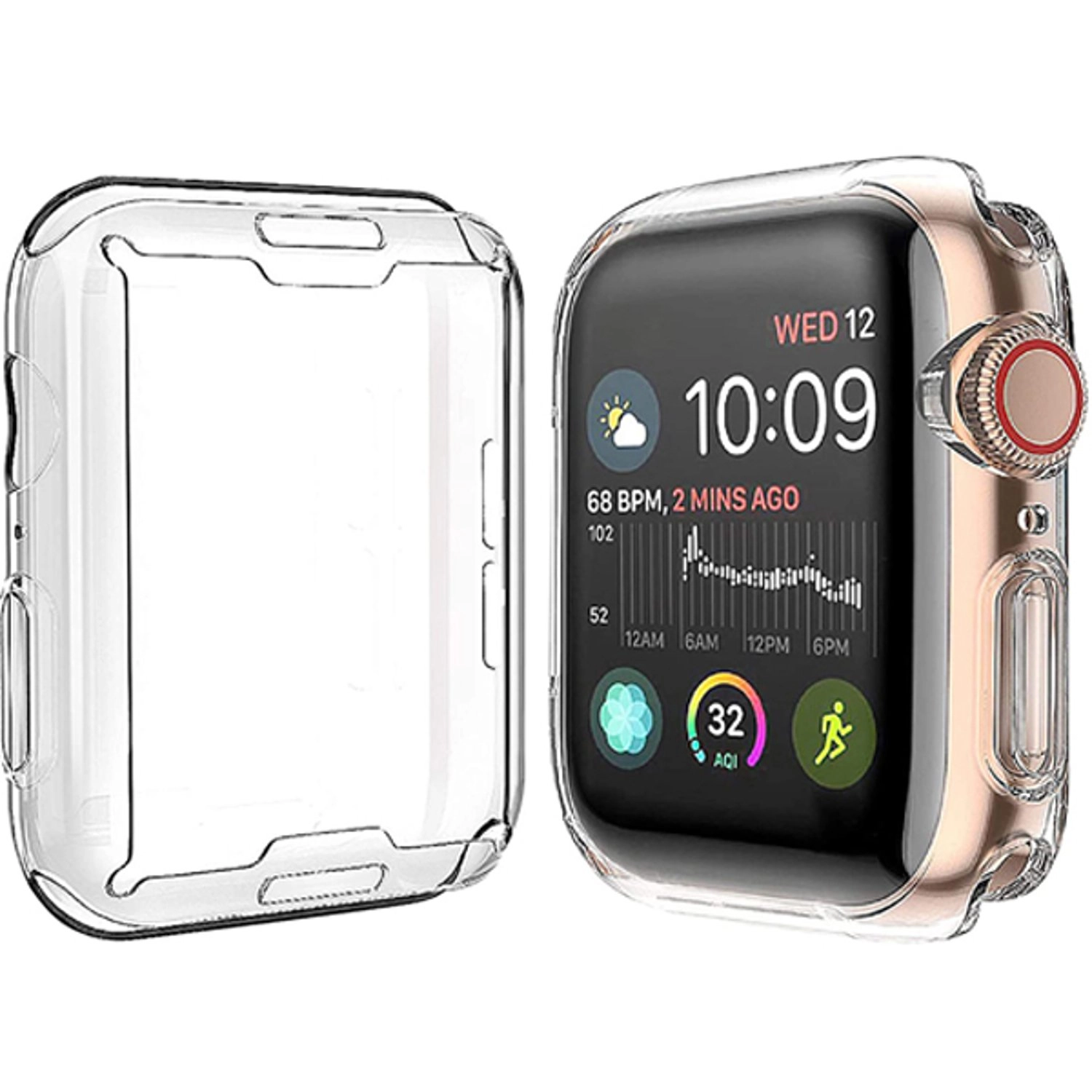 DIGITPLUS Shockproof Watch Case for iwatch Series 1/2/3/4/5/6/7/SE - 45mm