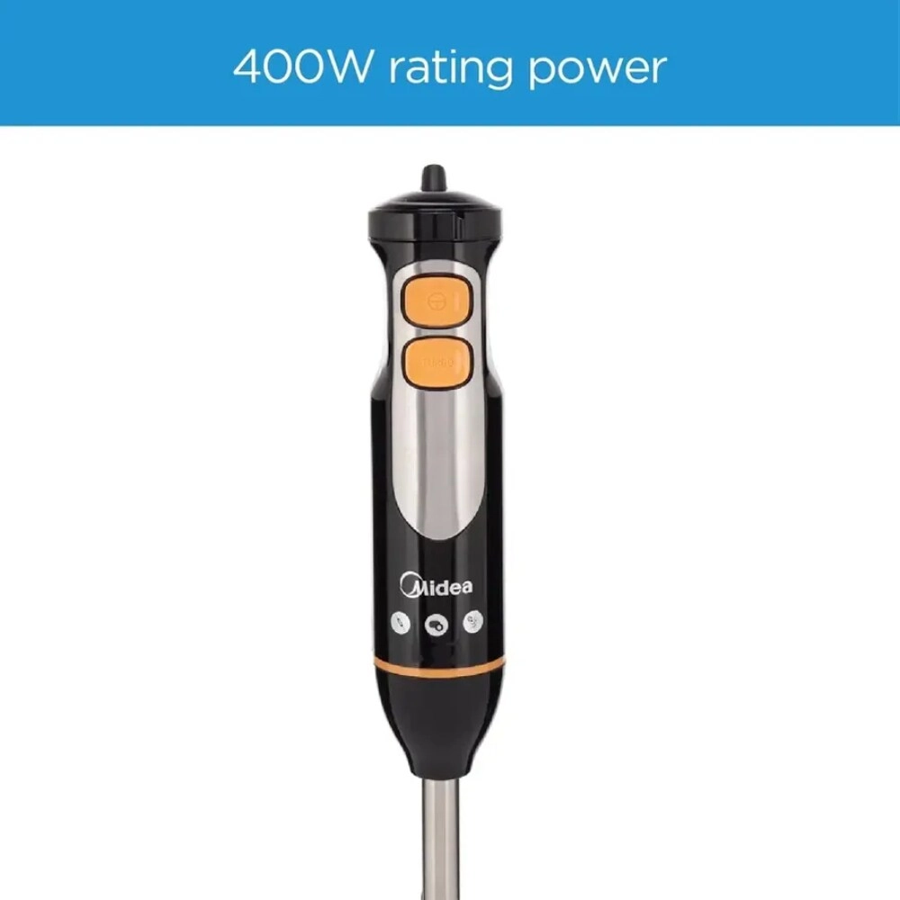 MJBH4001W - Variable Speed Control Turbo Boost Function Stainless Steel Blade