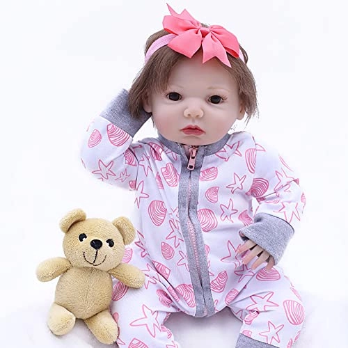 Reborn Baby Doll - 16.5 Inch Vinyl Toddler Girl
