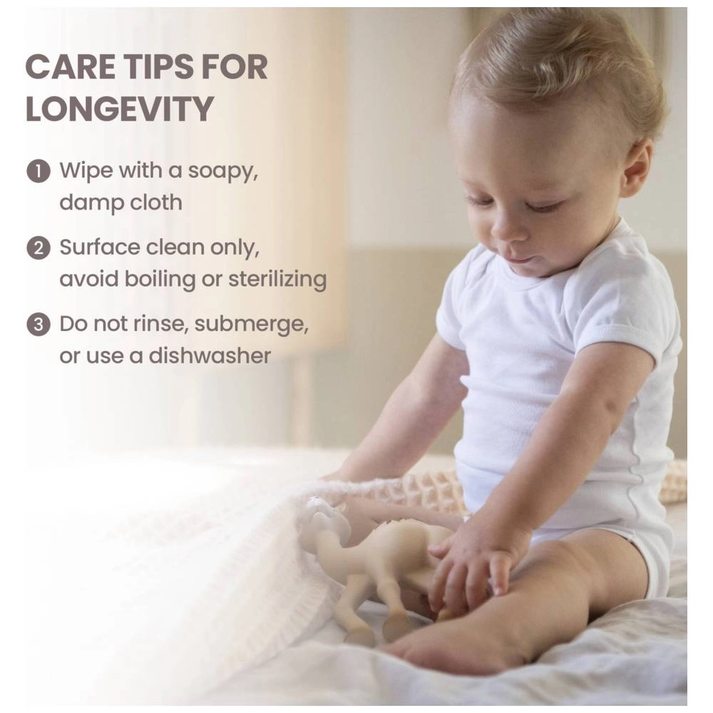 Il Etait Une Fois Al'Thir - Suitable for 0 month & above 100% NATURAL RUBBER multi-color dromedary