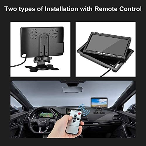 Vehicle On-Dash Backup Monitor - 7"