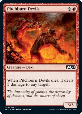 Wizards of the Coast Pitchburn Devils