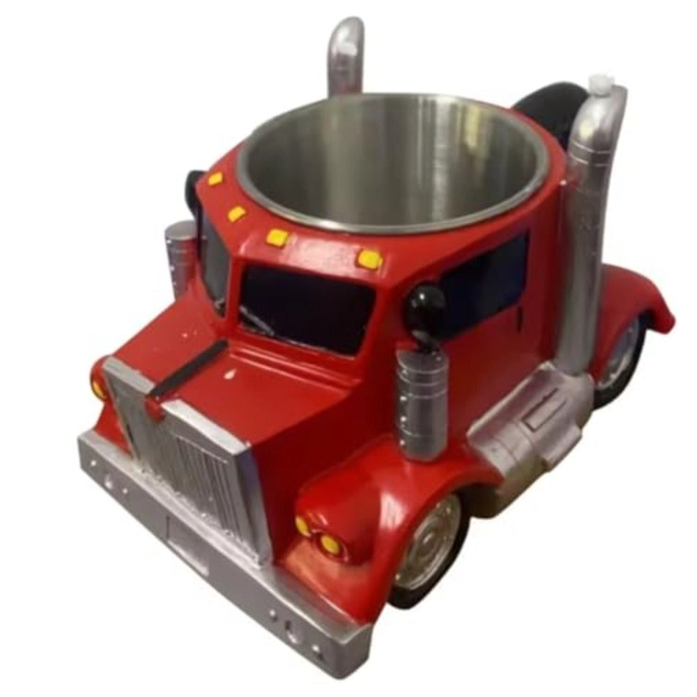 Generic Semi-Truck Coffee Cup - Integrated Manual Coffee Brewer 10 cm
