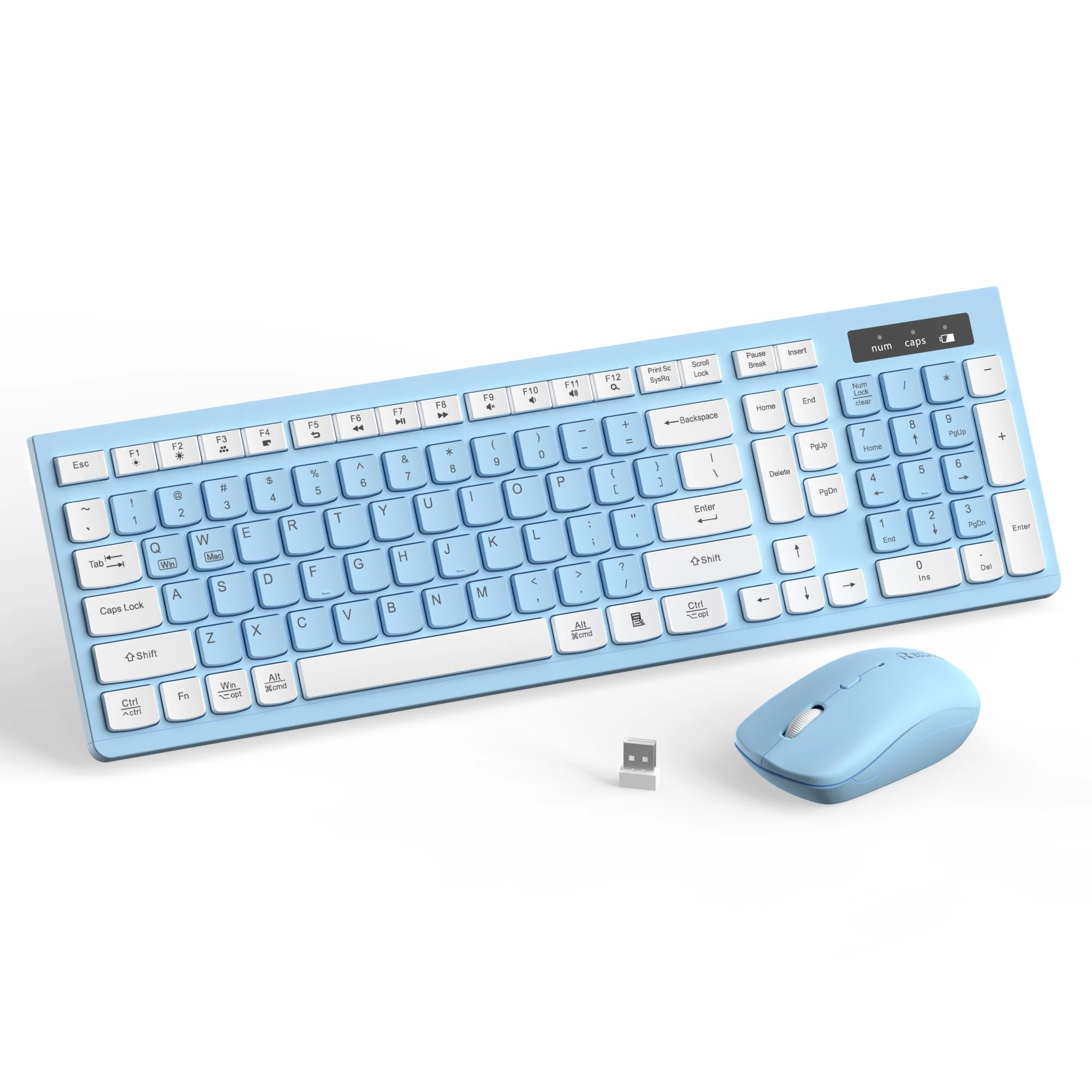 Ergonomic Wireless Keyboard - Wired