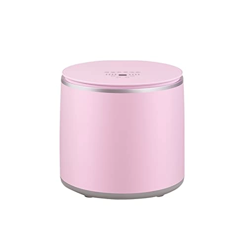 XHTONGSH غسالة محمولة، غسالة واحده كامله الاوتوماتيكية ميني حجض غسالة صغیرة، تحكم ذكي، غسيل غسيل و‌سرد مجفف، درجة حرارة متغيرة السعرة (Color : White)