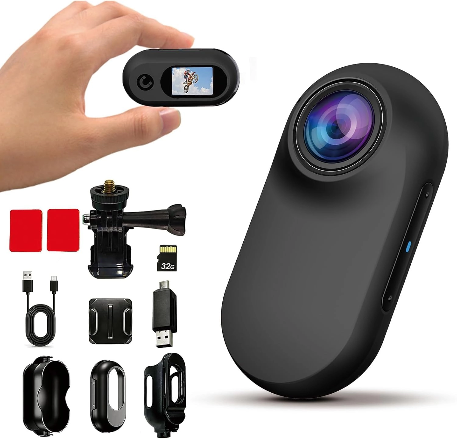 britpick Mini Body Camera - 1080P 128GB