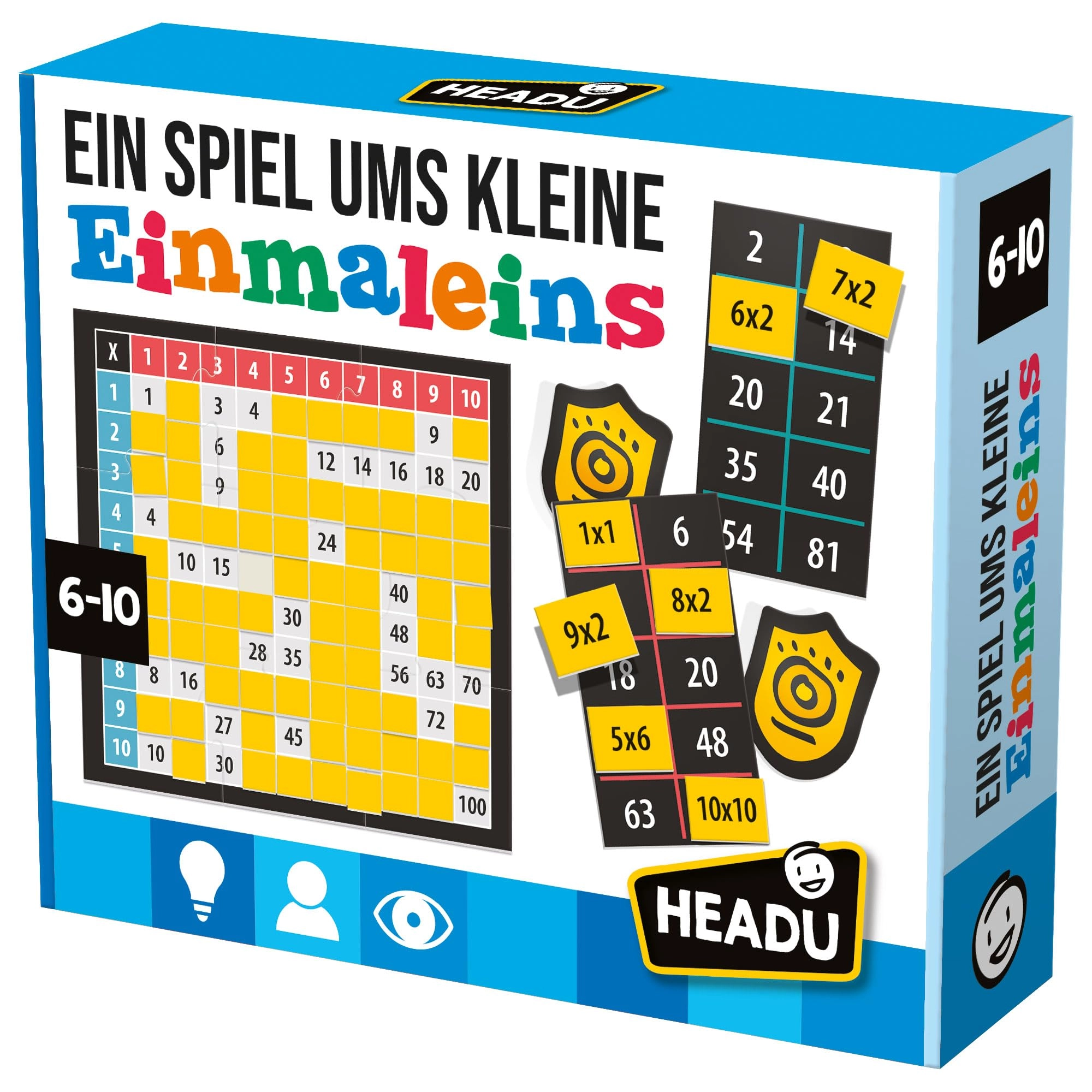 Headu Ein Spiel ums kleine Einmaleins – Wer rechnet am schnellsten? - 6 - 10 years
