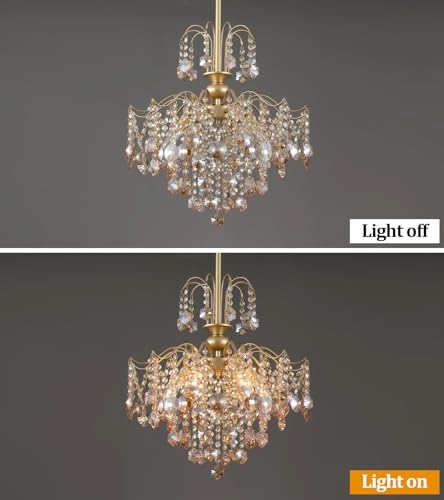 Crystal Chandelier - Dimmable