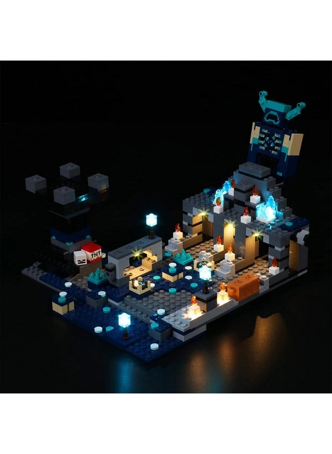 Vonado Led Light Kit Compatible with Lego Minecraft The Deep Dark Battle