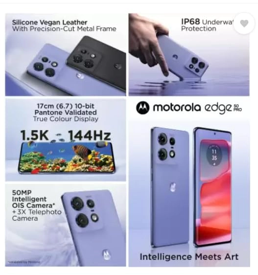 Edge 50 Pro - 8GB 256GB