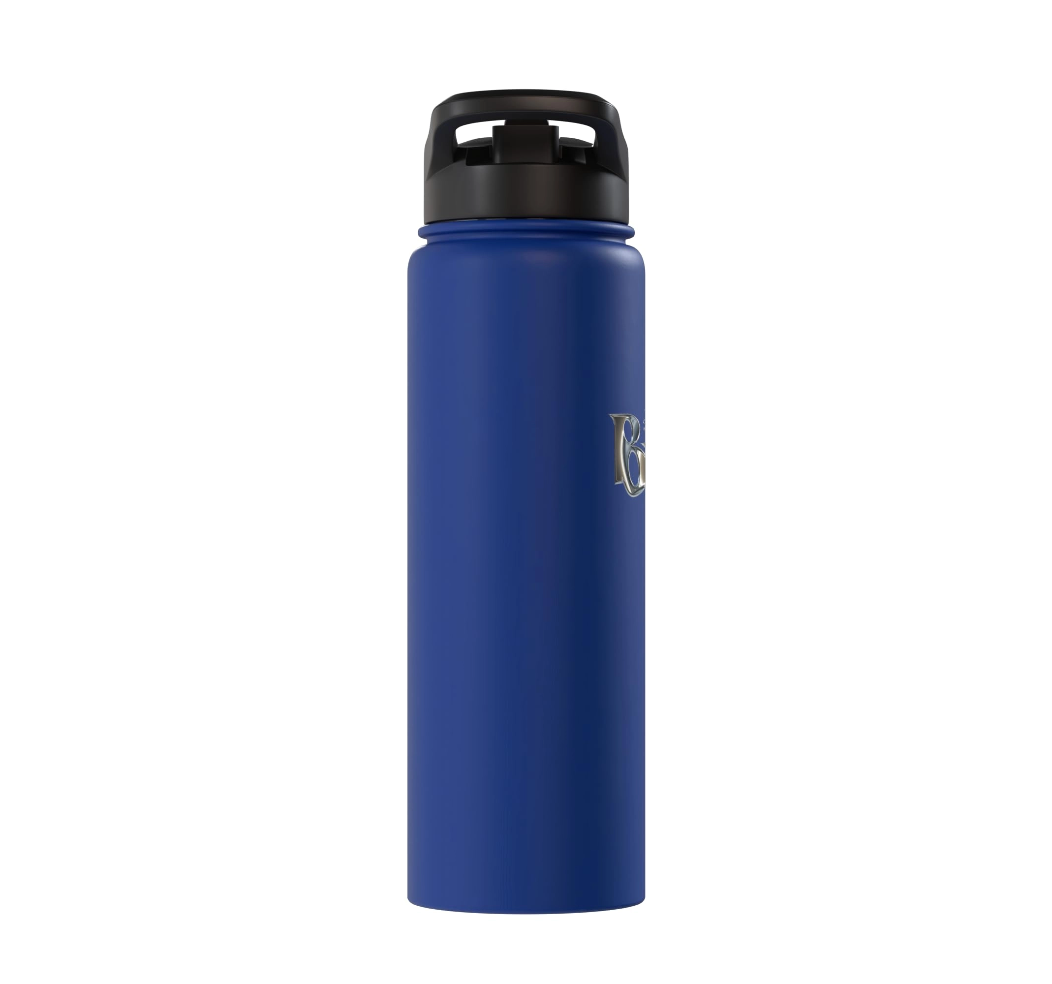 Chrome Logo Stainless Steel Insulated Water Bottle - 30 Fluid Ounces