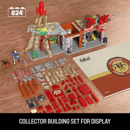 Fallout Red Rocket Truck Stop - 2 Poseable Characters Accessories