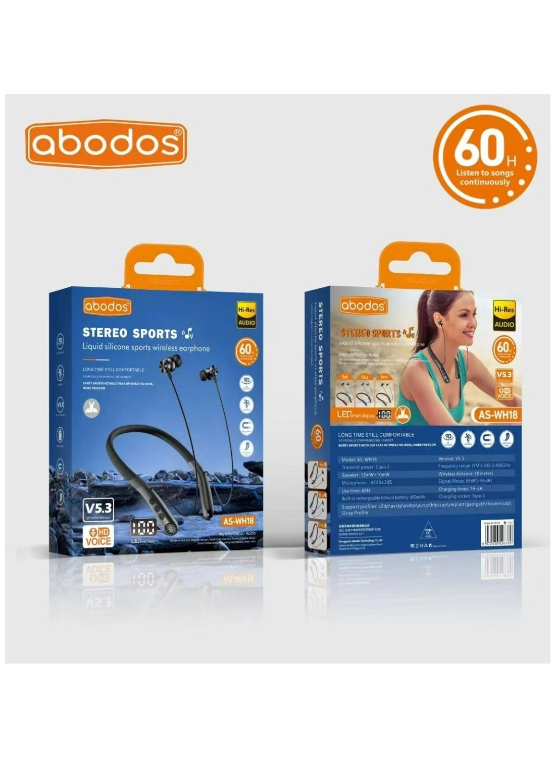 abodos AS-WH18 - Wireless Earbud