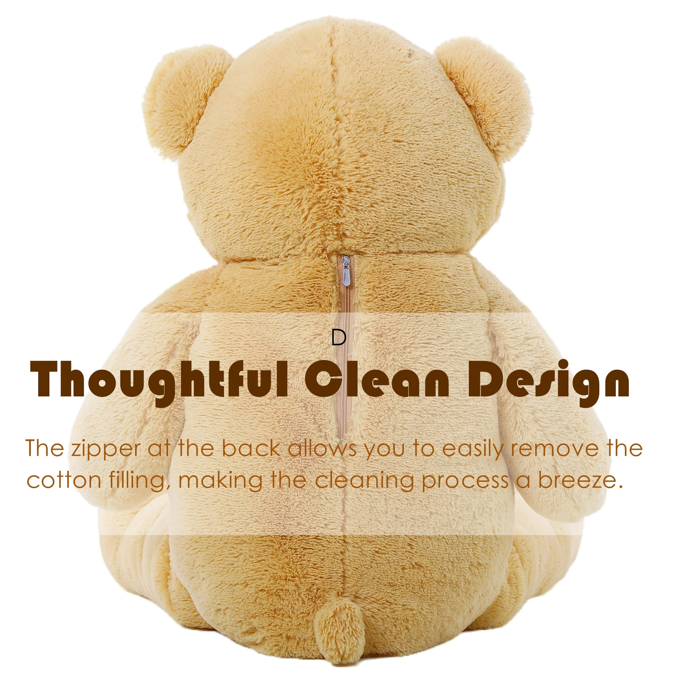 Teddy Bear - 52'' Dark Brown