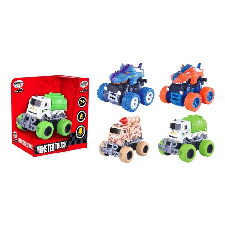 Power Joy Vroom Vroom Monster Truck - 3pcs