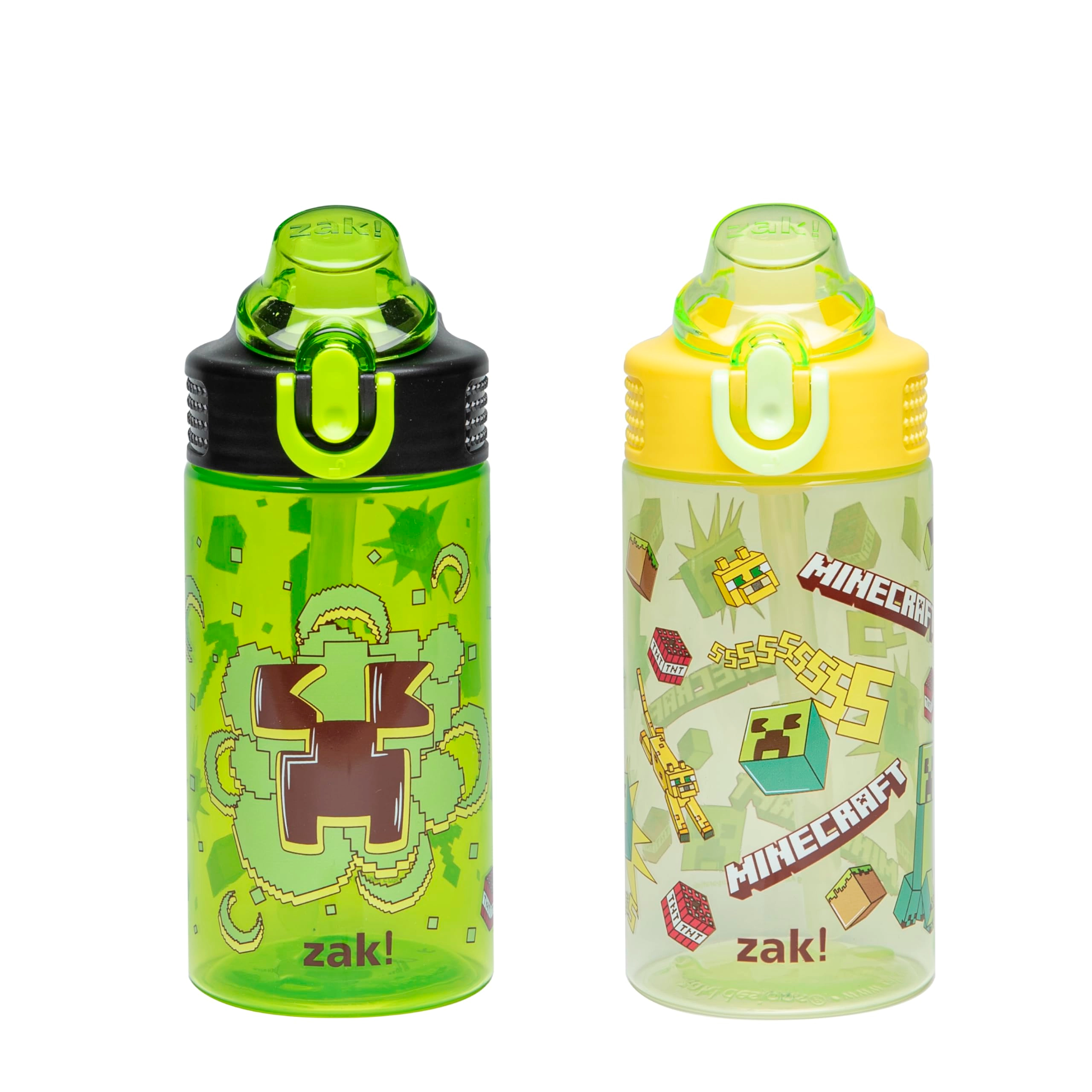 Zak! Designs Plastic Sage PP Water Bottle - 473ml Pack