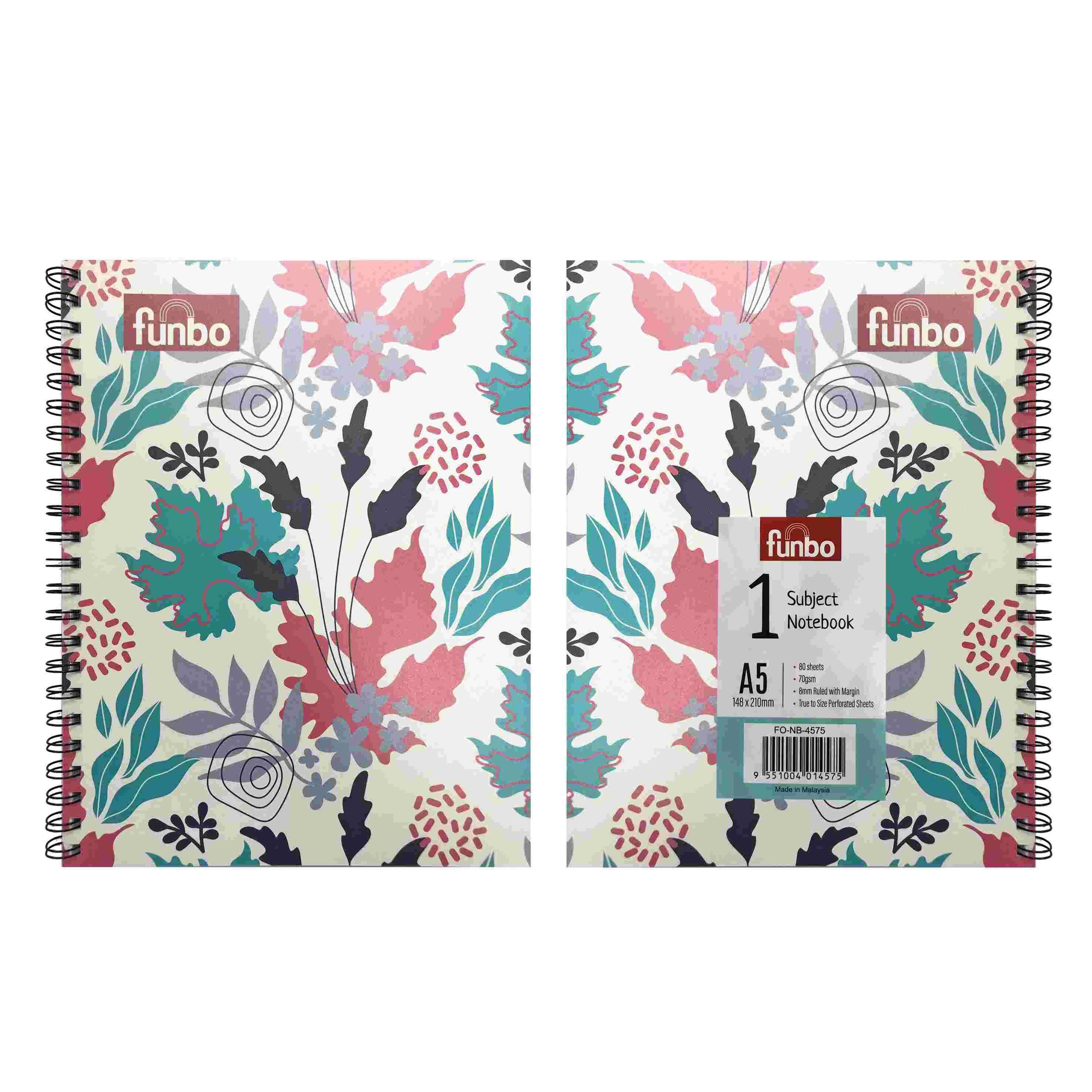 Funbo Note Book 1 Subject