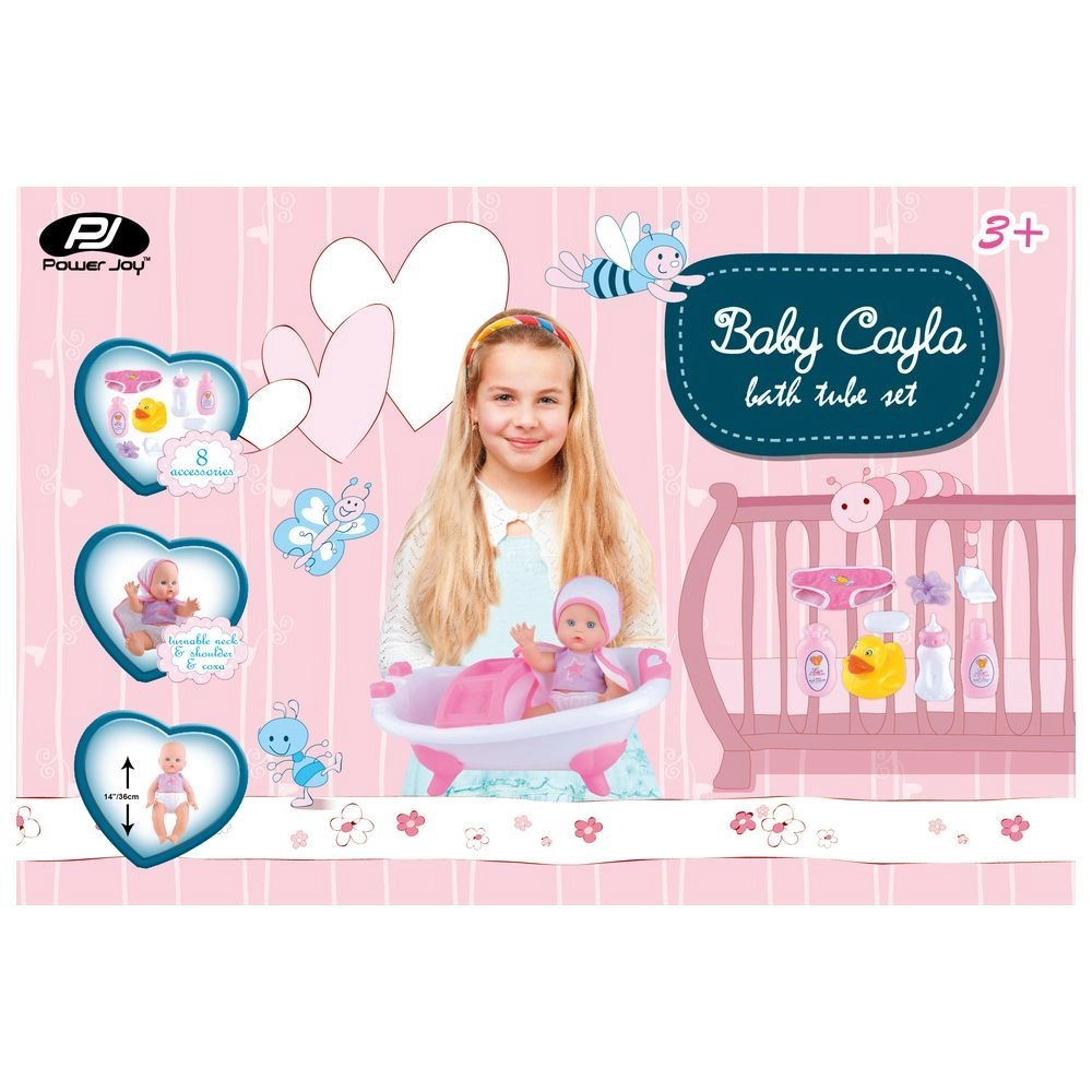 Baby Cayla - 36cm Bath Set