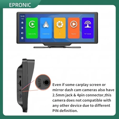 4 Pin Reversing Camera - Night vision 720P/1080P