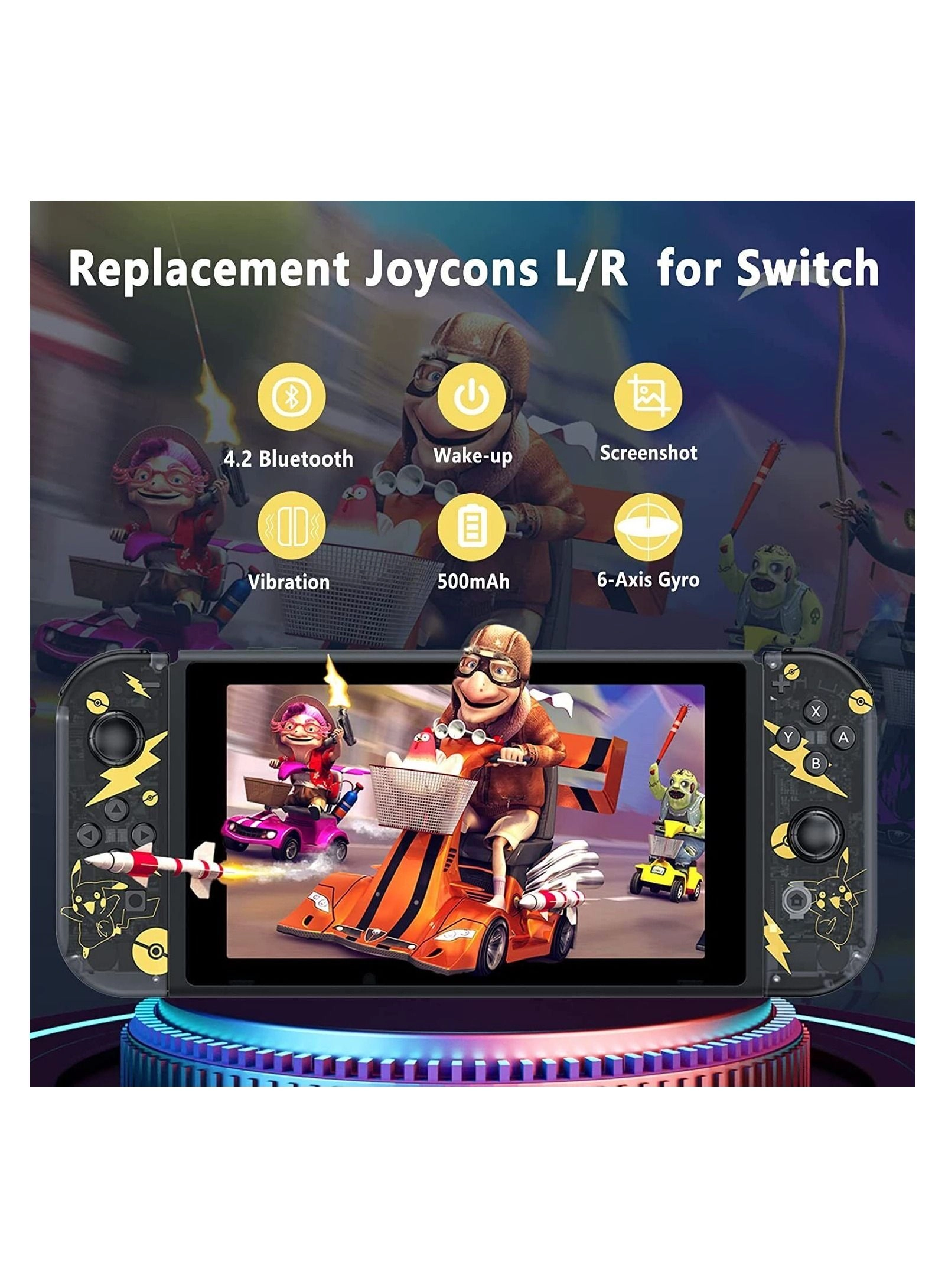 Pokemon Joy Con - Design-A Nintendo Switch