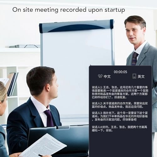 Smart Translation Glasses - Real Time Translation Built-in Mic Speaker 80mah