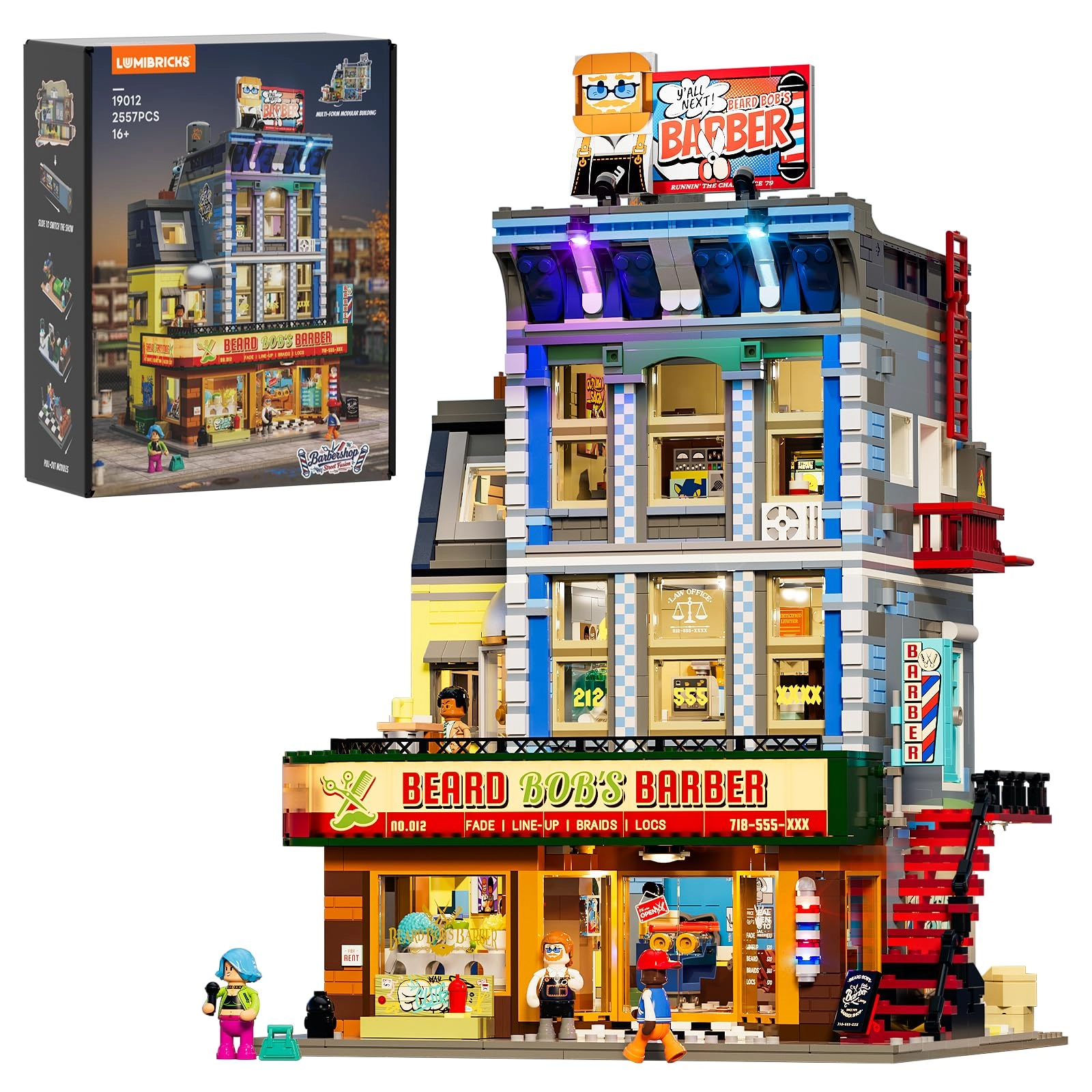 Lumibricks Barbershop - 2557 pcs