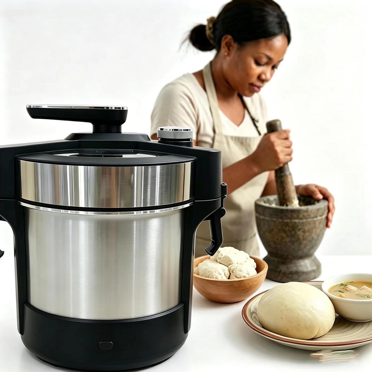 MiBoce Pounded Yam Machine - 6L 1000W